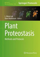 Plant Proteostasis: Methods and Protocols by L. Maria Lois 9781493937578
