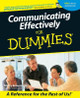 Communicating Effectively For Dummies Marty Brounstein 9780764553196