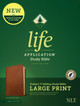 NLT Life Application Study Bible, Third Edition, Large Print by  9781496446893