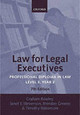 Law for Legal Executives: Professional Diploma in Law, Level 3 Year 2 by Graham Rowley 9780199268399