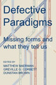 Defective Paradigms: Missing Forms and What They Tell Us by Matthew Baerman 9780197264607