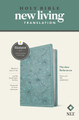 NLT Thinline Reference Bible, Filament Edition, Floral Teal by  9781496459176
