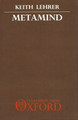 Metamind by Keith Lehrer 9780198248507