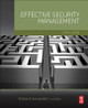 Effective Security Management by Charles A. Sennewald 9780128027745