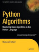 Python Algorithms: Mastering Basic Algorithms in the Python Language by Magnus Lie Hetland 9781430232377