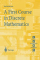 A First Course in Discrete Mathematics by Ian Anderson 9781852332365