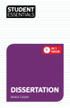 Student Essentials: Dissertation by Jessica Cooper 9781844554201