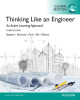 Thinking Like an Engineer, Global Edition Elizabeth Stephan 9781292019451