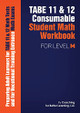 TABE 11 and 12 Consumable Student Math Workbook for Level M by Coaching for Better Learning 9781639018390