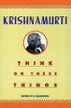 Think on These Things by J. Krishnamurti 9780060916091