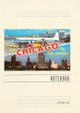 Vintage Lined Notebook Greetings from Chicago, Illinois by Found Image Press 9798385404667