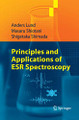 Principles and Applications of ESR Spectroscopy by Anders Lund 9789400789869