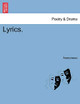 Lyrics. by Anonymous 9781241010966
