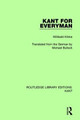 Kant for Everyman Willibald Klinke (University of Calgary, Canada) 9781138650404
