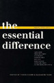 The Essential Difference by Naomi Schor 9780253350930