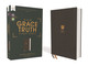 NASB, The Grace and Truth Study Bible, Cloth over Board, Gray, Red Letter, 1995 Text, Comfort Print by R. Albert Mohler, Jr.