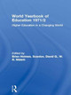 World Yearbook of Education 1971/2: Higher Education in a Changing World by Brian Holmes