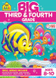 School Zone Big Third & Fourth Grade Workbook by School Zone 9781589470170
