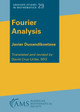 Fourier Analysis by Javier Duoandikoetxea 9781470476892