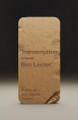 Transcription by Ben Lerner 9780374618599