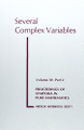 Several Complex Variables, Part 2 by American Mathematical Society 9780821802502