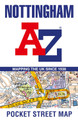 Nottingham Pocket Street Map by A-Z maps 9780008445331