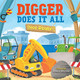 Digger Does It All (Not Really!) by Brooke Vitale 9781953344243