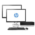 HP EliteDesk 800 G4 SFF Desktop - Intel Core i5-8500, 8GB RAM, 256GB SSD | Dual Monitor Package