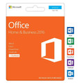 Microsoft Office 2016 Home and Business 1 PC Card