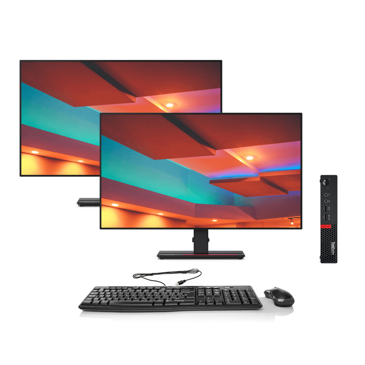 refurbished dual monitors