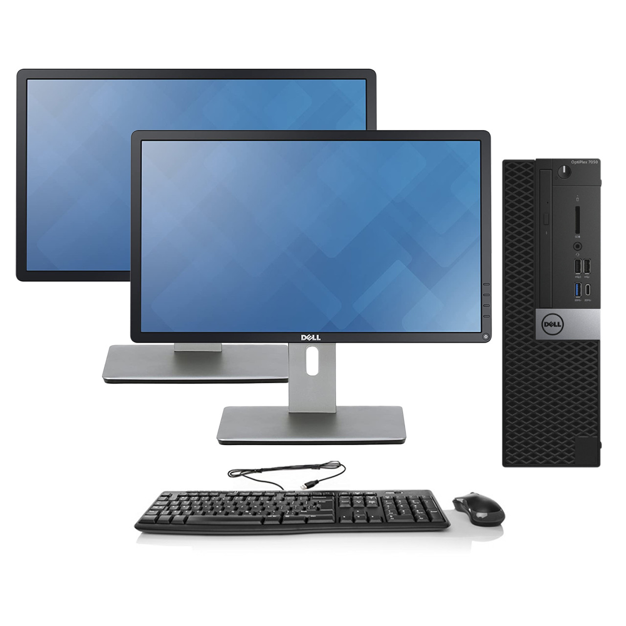 dell optiplex 7060 dual monitor