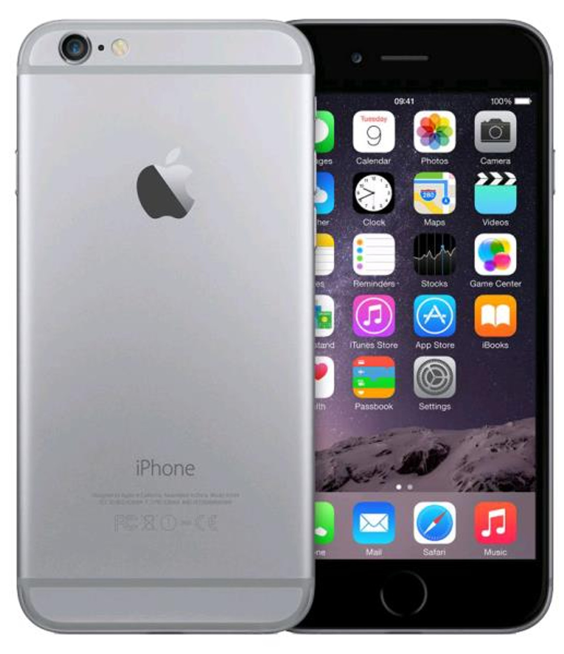スマートフォン本体 Apple - iPhone 6s Plus Space Gray 128 GB au Refurbished Apple iPhone 6s Plus Space Grey - 64GB | Recompute