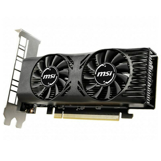 MSI NVIDIA GeForce GTX 1650 LP 4GB DDR5 Graphics Card | Recompute | Accessories | Gaming Graphics Card | Nvidia Graphics Upgrade