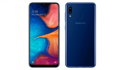 Refurbished Samsung Galaxy A20 Unlocked - Dark Blue | Recompute