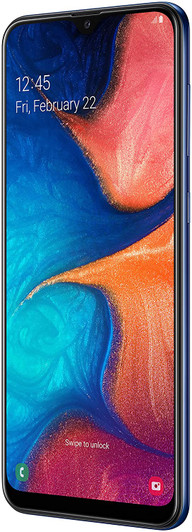 Refurbished Samsung Galaxy A20 Unlocked - Dark Blue | Recompute