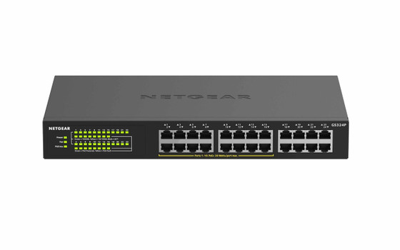 Netgear GS324PP SOHO 24-Port Gigabit PoE+ (380W) Unmanaged Switch | Recompute | Accessories | Gigabit Switch | Networking