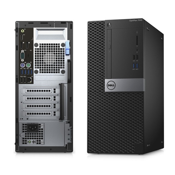 Dell OptiPlex 7040 Tower Desktop - Intel Core i5-6500, 16GB RAM, 500GB HDD