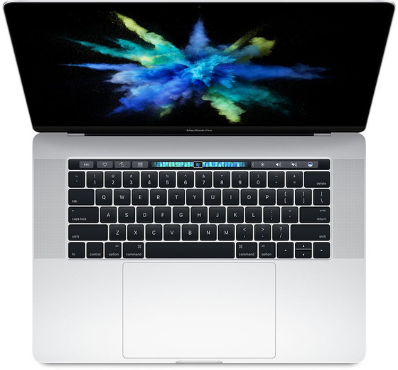 Apple MacBook Pro Retina 15" - Intel Core i7-6820HQ, 16GB RAM, 512GB SSD - Silver w/TouchBar