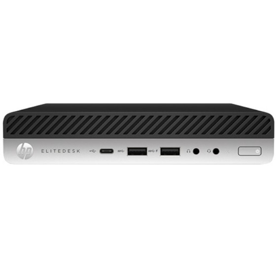 HP EliteDesk 800 G5 Mini Desktop - Intel Core i7-9700T, 16GB RAM, 256GB SSD