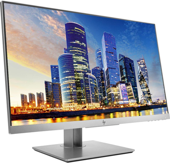 HP EliteDisplay E243D 23.8" Docking Monitor + E243 23.8" Monitor - Dual Display w/ Monitor Arms