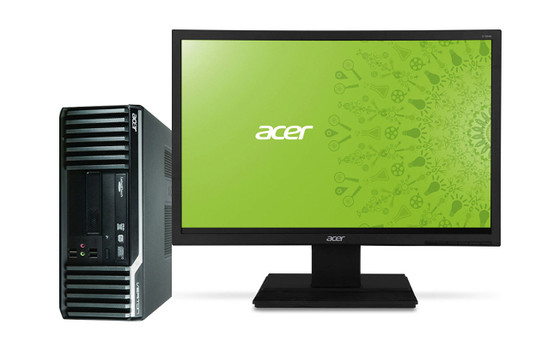 Acer Veriton S680G Desktop with 22" LCD, Core i5-750