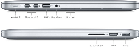 MacBook Pro 15" Retina Display, Core i7-4850HQ