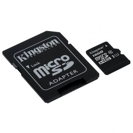 Kingston 16GB Micro SDHC Memory Card