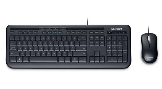 Microsoft Wired 600 Desktop Keyboard and Mouse | Recompute | Accessories | Keyboard and Mouse