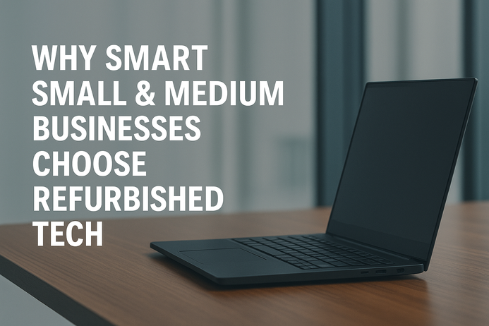Why Small & Medium Businesses Choose Refurbished Tech