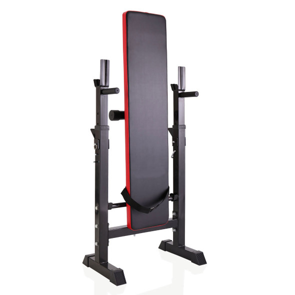 Adjustable Workout Bench with Squat Rack
