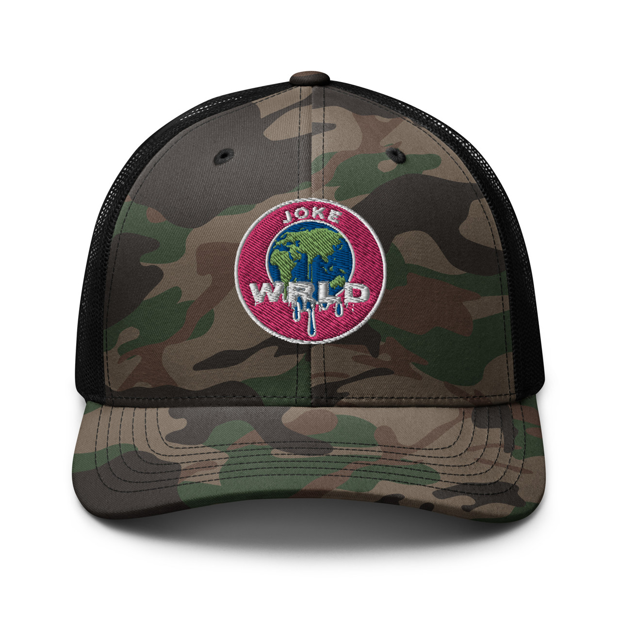 Camo Trucker Hat - Joke WRLD