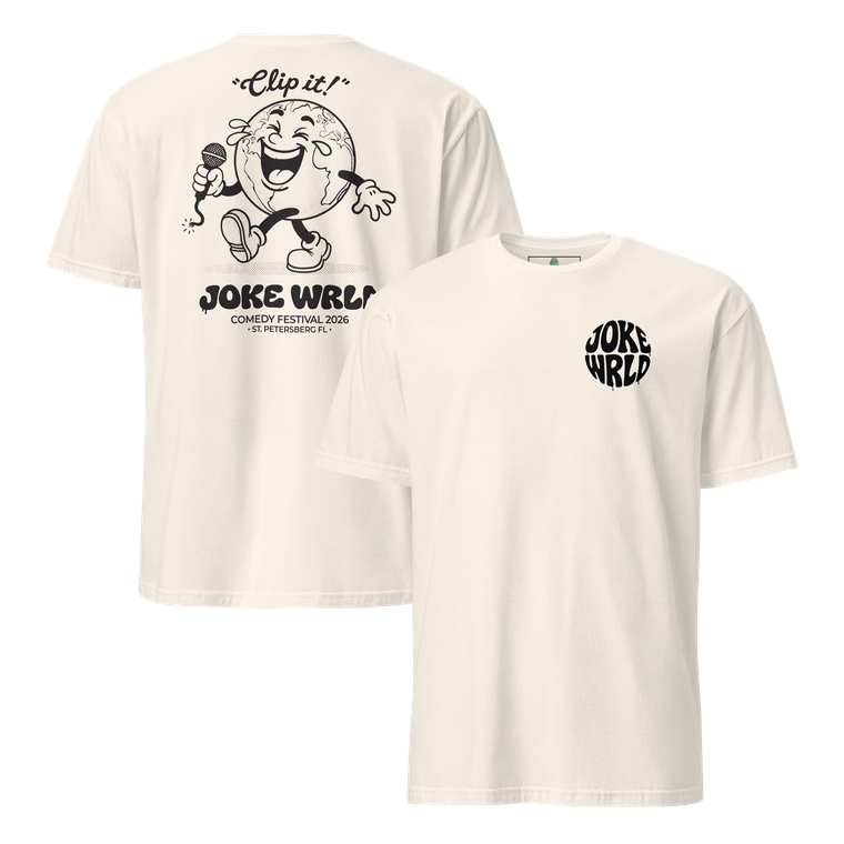"Clip It" Joke Wrld Cartoon Shirt