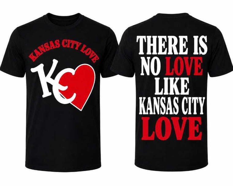 KANSAS CITY LOVE™ — Original Logo Black Edition Tee (Pre-Order)