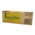Kyocera TK-584Y Yellow Toner Cartridge box with barcode and green label on white background.